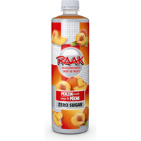 Raak Vruchtensiroop Perzik Zero Fles 750ML bij Jumbo