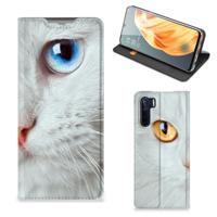 OPPO Reno3 | A91 | Hoesje maken | Witte Kat