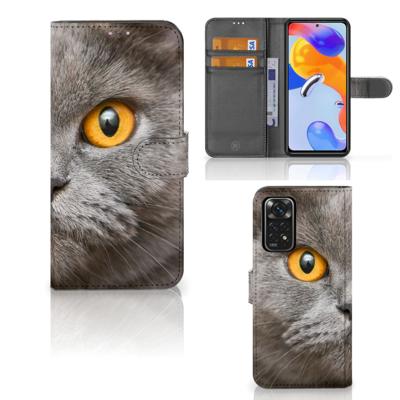 Telefoonhoesje | Met pasjeshouder | Xiaomi Redmi Note 11 Pro 5G/4G Britse Korthaar