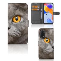 Telefoonhoesje | Met pasjeshouder | Xiaomi Redmi Note 11 Pro 5G/4G Britse Korthaar