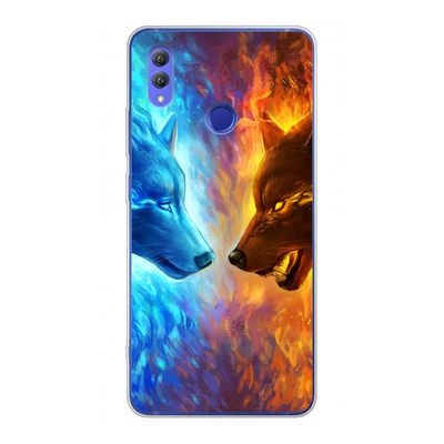 Fire & Ice: Honor Note 10 Transparant Hoesje