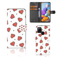 Samsung Galaxy A21s | Telefoon Hoesje | Hearts