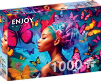 Queen of Butterflies Puzzel 1000 Stukjes