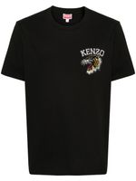 Kenzo t-shirt en coton Varsity Jungle - Noir