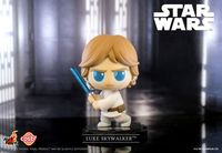 Star Wars Cosbi Mini Figure Luke Skywalker Lightsaber 8 cm - thumbnail