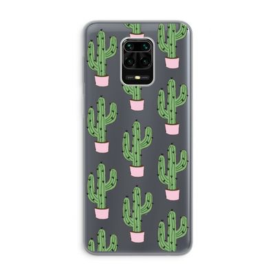 Cactus Lover: Xiaomi Redmi Note 9 Pro Transparant Hoesje