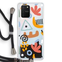 Abstract: Samsung Galaxy S10 Lite Transparant Hoesje met koord