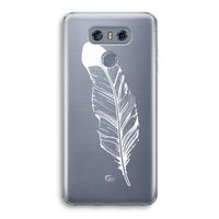 Pluim: LG G6 Transparant Hoesje