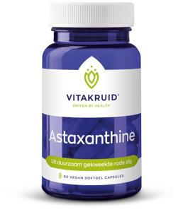 Vitakruid Astaxanthine vegan uit duurzaam gekweekte alg
