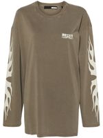 ROTATE BIRGER CHRISTENSEN t-shirt Enzyme en coton biologique - Marron - thumbnail