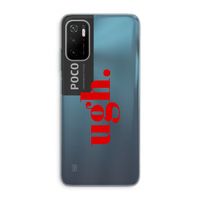 Ugh: Xiaomi Poco M3 Pro 5G Transparant Hoesje
