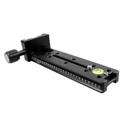 FVR-150 multifunctionele 150mm verticale nodal Slide Clamp Rail voor Fisheyes lens & groothoeklens compatibel met Arca Swiss RRS Clamp