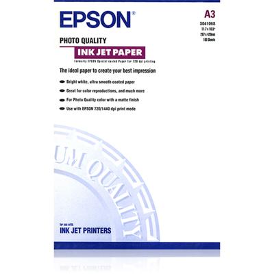 Printpapier Epson C13S041068 Wit A3 (1 Stuks)