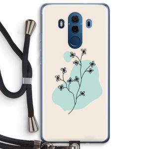 Love your petals: Huawei Mate 10 Pro Transparant Hoesje met koord