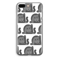 Cats: iPhone 8 Plus Transparant Hoesje