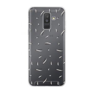 Hipster stripes: Samsung Galaxy A6 Plus (2018) Transparant Hoesje
