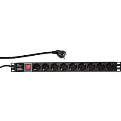 LogiLink PDU9C01 stekkerdoos 9 stopcontacten 1u