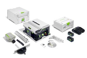 Festool CSC SYS 50 EBI-Plus Accu Tafelcirkelzaag 2x18V 5.0Ah - 577374