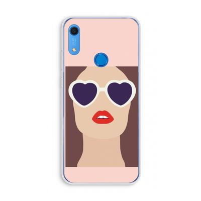 Red lips: Huawei Y6s Transparant Hoesje