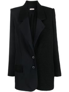 The Mannei blazer Caen en crochet - Noir