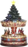Luville General Carousel with Christmas tree on top adapter included