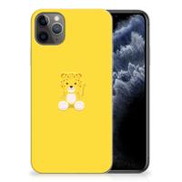 Apple iPhone 11 Pro Max Telefoonhoesje met Naam Baby Leopard Apple iPhone 11 Pro Max Telefoonhoesje met Naam Baby Leopard