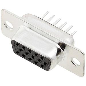 encitech HDD-15-FTBS 2103-0300-11 D-sub female connector 180 ° Aantal polen: 15 Soldeerpennen 1 stuk(s) Tray