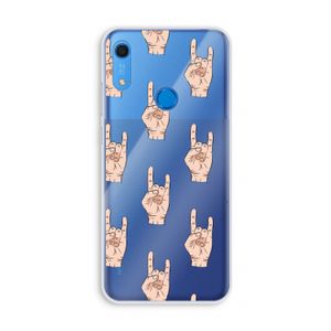Rock: Huawei Y6s Transparant Hoesje