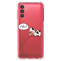 Samsung Galaxy A13 5G | A04s Stevig Bumper Hoesje Cow - thumbnail