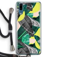 Fantasie jungle: Huawei P20 Transparant Hoesje met koord