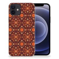 iPhone 12 | 12 Pro (6.1") TPU bumper Batik Brown - thumbnail