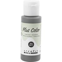 Plus Color acrylverf, donkergrijs, 60 ml/ 1 fles