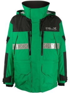 RLX Ralph Lauren veste imperméable à capuche - Vert