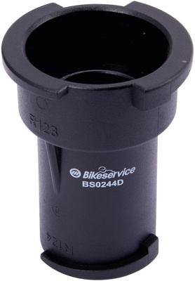 Bikeservice Connecting nozzle bst f radiator cap black