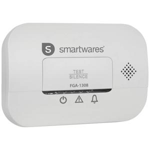 Smartwares FGA-13081 Koolmonoxidemelder werkt op batterijen Detectie van Koolmonoxide