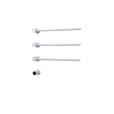 Rosani THREE Elektrische Handdoekradiator - 52x54x13cm - 30watt - wit mat SW1381755 Rosani THREE Elektrische Handdoekradiator - 52x54x13cm - 30watt - wit mat SW1381755