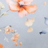 Sierkussen met paspel ca. 50x50 cm Florina blue (4 stuks) Madison - Madison