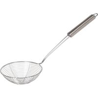 Excellent Houseware Keukengerei frituur schuimspaan - rvs - 36 x 10 cm - frituren