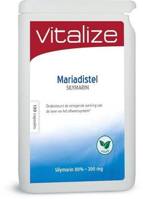 Vitalize Mariadistel Silymarin 120Capsules Vitalize Mariadistel Silymarin 120Capsules