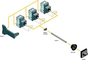 ABB 1SAM 250 000 R1010 MS 116-10,0 Motorbeveiligingsschakelaar Instelbaar 690 V/AC 10 A 1 stuk(s)