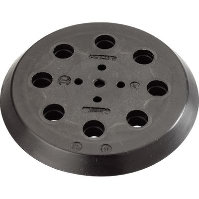 Quick-Stick Hechtsteunschijf, geperforeerd voor Bosch excentrische schuurmachine 115mm Steunschijf