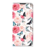 Samsung Galaxy A13 (4G) Smart Cover Butterfly Roses - thumbnail
