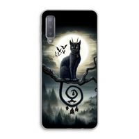 Moonlight Companions: Samsung Galaxy A7 (2018) Transparant Hoesje