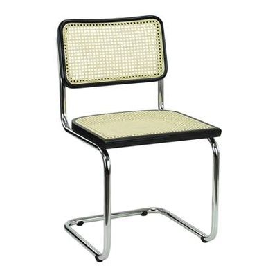 by fonQ Wave Eetkamerstoel - Zwart/Chrome by fonQ Wave Eetkamerstoel - Zwart/Chrome