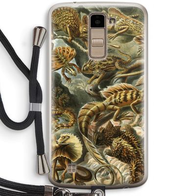 Haeckel Lacertilia: LG K10 (2016) Transparant Hoesje met koord