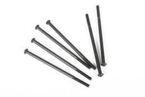 Hinge Pin 4x85mm (Threaded) (Black) (6pcs) (AX31050)