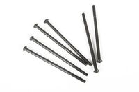 Hinge Pin 4x85mm (Threaded) (Black) (6pcs) (AX31050) - thumbnail