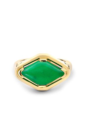 Pragnell Vintage bague Contemporary Jadeite en or 18ct