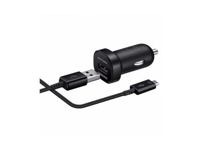 Samsung EP-LN930CBEGWW Samsung Adaptive Fast Charging USB Car Charger Micro USB Black Bulk