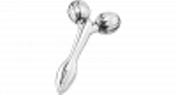 Trisa Electronics 1612.4700 Universeel Roestvrijstaal stimulator